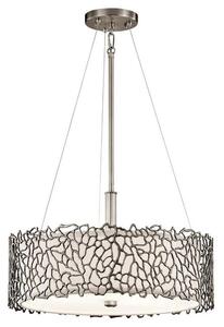 Hänglampa Kichler Silver Coral 464x175x464 mm - 464x175x464 mm
