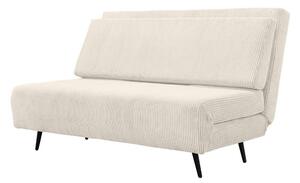 Sängsoffa Mallory Kräm, Manchester/Metall/Trä - Kräm, Manchester/Metall/Trä