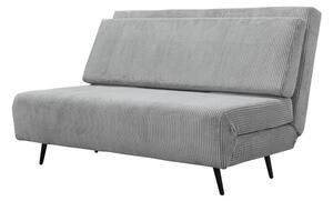 Sängsoffa Mallory Grå, Manchester/Metall/Trä - Grå, Manchester/Metall/Trä