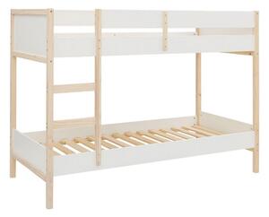 Våningssäng Square Line Vit, 150x205x96 cm - Vit, 150x205x96 cm