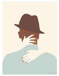 ViSSEVASSE - Hug me - Affisch - Hug me - 15x21 cm