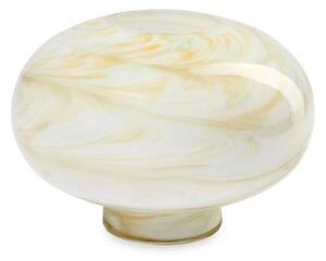 Eden outcast - Twirl Vase - Vas - Twirl Vase Marble Yellow Large - W27 x H19 cm