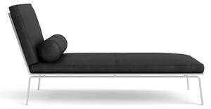 NORR11 - MAN Chaise Lounge - Daybed - Vintage Leather - Anthracite 21003 - W82 x L150 x H34 x SH78 cm