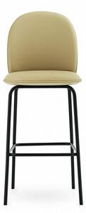 Normann Copenhagen - Ace Bar Chair - Barstol - Upholstery: Ultra Leather - 75 - H108,5 x L46 x D52,5 x SH75 cm