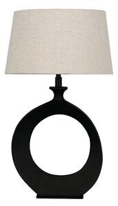 Bordslampa Eglo Diezma Svart/Natur 52 cm - 52 cm