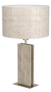Bordslampa Eglo Belesar Nickel/Natur - Nickel/Natur