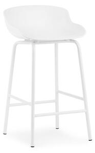 Normann Copenhagen - Hyg Barstol by Simon Legald - Barstol - White - 65 cm