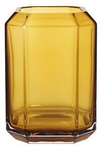Louise Roe - Jewel Vase - Vas - 02 Amber - Ø14 x H20 cm