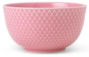 Lyngby Porcelain - Rhombe bowl Ø11 cm - Skål - Pink - H: 6,5 Ø: 11 cm