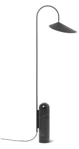 Ferm Living - Arum Floor Lamp - Bordslampa - Black - B25.6 x H136 x D41.9 cm