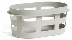 HAY - Basket - Tvättkorg - Small - Light Grey - W57,5 x D37,5 x H24,5 cm