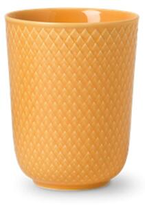 Lyngby Porcelain - Rhombe Mug 33 cl - Mugg - Yellow - H: 10,5 Ø: 8,5 cm