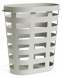 HAY - Basket - Tvättkorg - Large - Light Grey - W57,5 x D37,5 x H62,5 cm