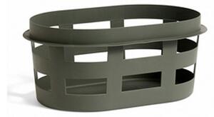 HAY - Basket - Tvättkorg - Small - Army - W57,5 x D37,5 x H24,5 cm