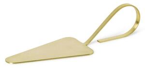 Ferm Living - Fein Cake Server - Bestick - Brass - W22 x H5 x D7 cm
