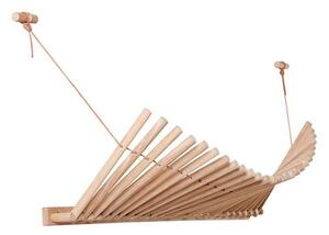 Woud - Knaegt coat rack - Krokar - Oak - 87x28x35