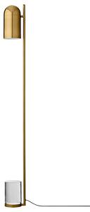 AYTM - LUCEO Floor Lamp - Golvlampa - Gold/Clear - L14 W12 H40 cm