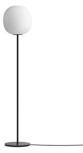 New Works - Lantern Floor Lamp of Anderssen and Voll - Golvlampa - Mat White / Black Frame Medium - H: 1500 X Ø: 300 MM