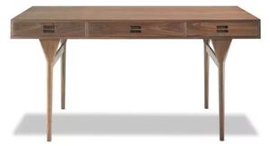 Snedkergaarden - ND93 Desk - Skrivbord - Walnut 3 Drawers - B145 D75 H76