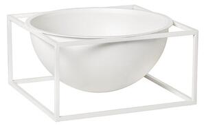 Audo Copenhagen - Kubus Centerpiece - Skål - White Large - 23x11.5 cm