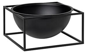 Audo Copenhagen - Kubus Centerpiece - Skål - Black Large - 23x11.5 cm