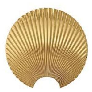 AYTM - CONCHA krog - Krokar - Gold - Large - L6,8 x W24 x H23,5 cm