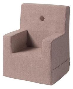 By KlipKlap - Klip Klap KK Kids Chair XL - Barnstol - Soft Rose w/ Rose - H63 x SH23 x SD27 cm