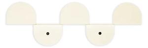 Nobodinoz - Vibes Wall Coat Rack 37x12x4 - Klädkrok för barn - Ivory - 37 x 12 x 4 cm