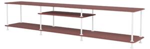 Montana - Montana Free 111010 - Frame: Newwhite - Hyllsystem - 231 Masala Structure - W203.4 x H41.7 x D38 cm
