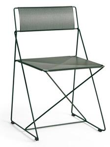 HAY - X-line Chair - Matstol - Autumn Green Powder Coated Steel - W50 x D45.5 x H77.5 cm