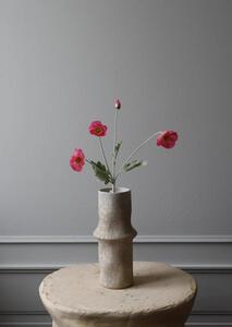 Botané - Flower stems - Konstgjorda blommor - Poppy pink - 56 cm