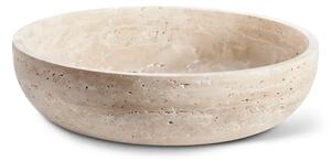 Wabi Sabi - Hyben bowl - Skål för servering - Medium / Travertin - Ø30 x H10 cm