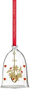 Holmegaard - Christmas Bell of the Year by Ann-Sofie Romme - Julgransdekorationer - Small - H8 x W5,5 x D5,5 cm