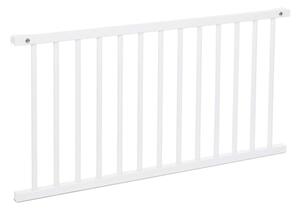 Babybay - Guardrail - Boxspring XXL - Sängskydd - White varnished - H6 x W60 x L110 cm