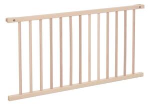 Babybay - Guardrail - Boxspring XXL - Sängskydd - Natural untreated - H6 x W60 x L110 cm
