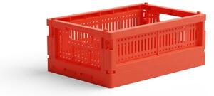 Made Crate - Made Crate Mini - Lådor - so bright red - W24 x L17 x H9.5 cm