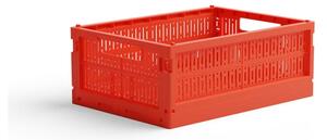 Made Crate - Made Crate Midi - Lådor - so bright red - W34 x L24 x H13 cm