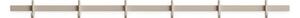String Furniture - Relief Hook Rail - Garderobskrokar - Beige - Medium - W82 x H5,2 x W4,7 cm