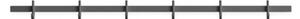 String Furniture - Relief Hook Rail - Garderobskrokar - Grey - Medium - W82 x H5,2 x W4,7 cm
