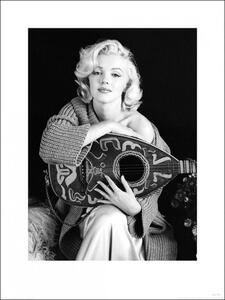 Konsttryck Marilyn Monroe - Lute, (60 x 80 cm)