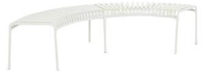 HAY - Palissade park bench - incl. middle leg - Trädgårdsbänk - Cream White - W218 X D89.5 X H45 X SH45