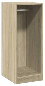 Garderob sonoma-ek 48x41x102 cm konstruerat trä