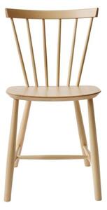 FDB Møbler / Furniture - J46 av Poul M. Volther - Matstol - Beech/Nature - H80 x L45 x W48,5 cm