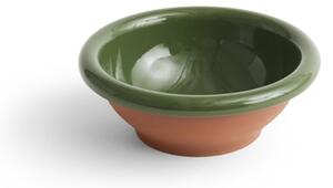 HAY - Barro Salad Bowl - Skål för servering - Green - Small - H7.5 X W21 X L21