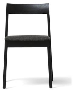 Form & Refine - Blueprint Chair Hallingdal - Matstol - Black - W:45.5 H:75.5 D:48.5 cm