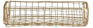 Nordal - Naviti - Korg - Medium, Gold finish - W:12 x H:5.5 x L:24.5 cm