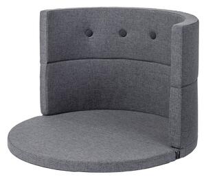 By KlipKlap - KK Play Fold – Circle - Barnsoffa - BLUE GREY W. GREY - Ø:90 x H:30 CM