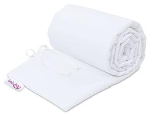 Babybay - Babynest Piqué - Baby Nest - White - L145 x W24 x H2 cm