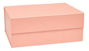 OYOY LIVING - Hako Storage Box - A4 - Förvaringslådor - Coral - H15 x L33 x W25 cm