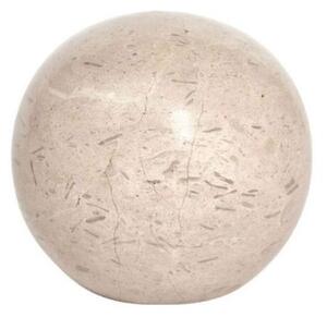 OYOY LIVING - Savi Marble Bookend - Bokstöd - 103 Beige (Round) - Ø8 x H7,5 cm